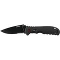 Coast Cutlery Folding Knife, 358 in L Blade, 7Cr17 Stainless Steel Blade, Textured Handle 20822